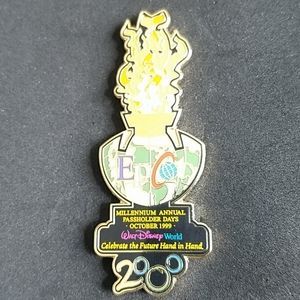 Disney EPCOT Millennium Exclusive Passholder Days Pin